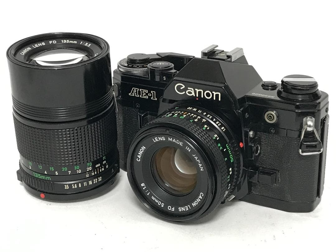 Canon AE-1 & NFD 50ｍｍ & NFD 135mm　#9340