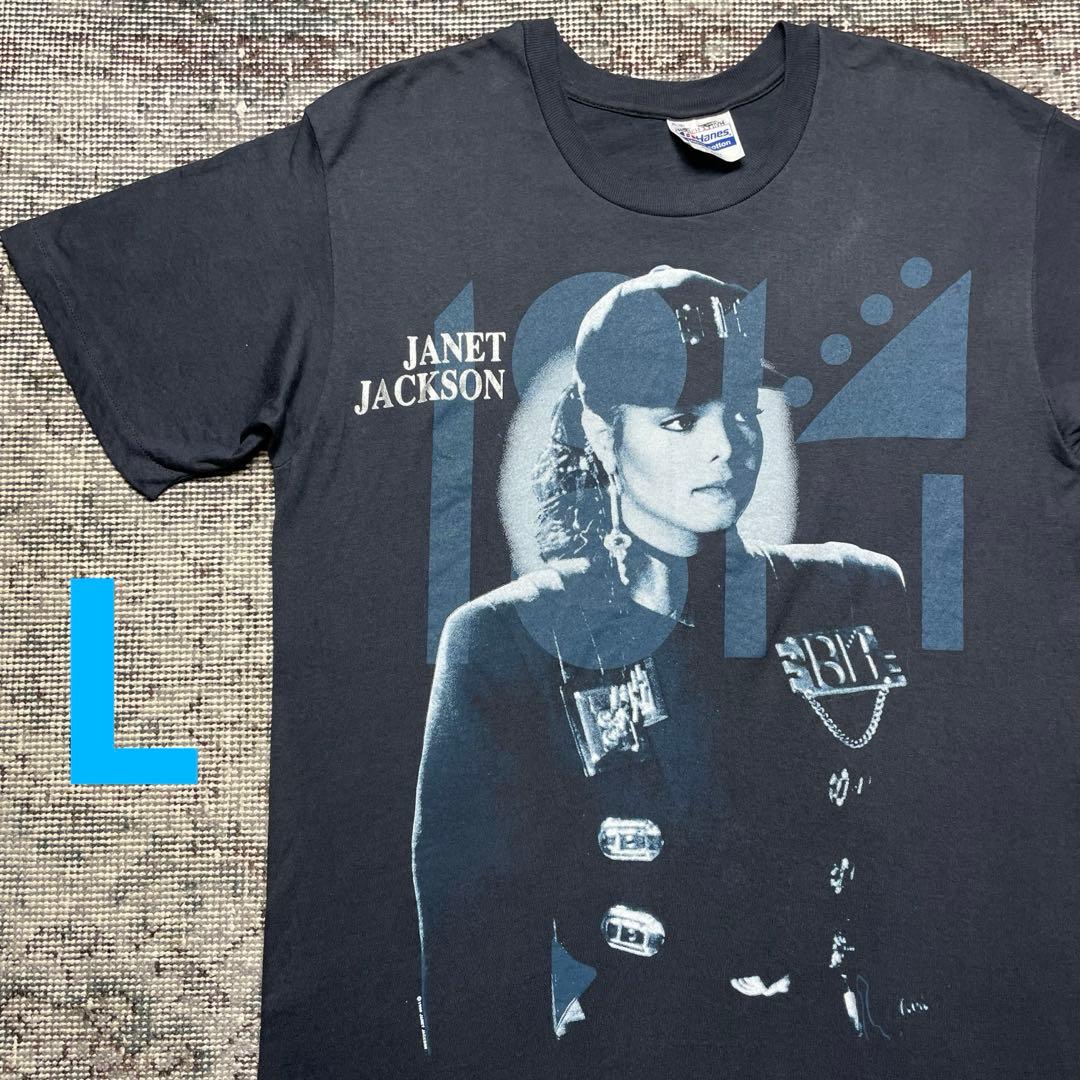 ヴィンテージ　ジャネットジャクソン　リズムネイションツアー　90's Tシャツ