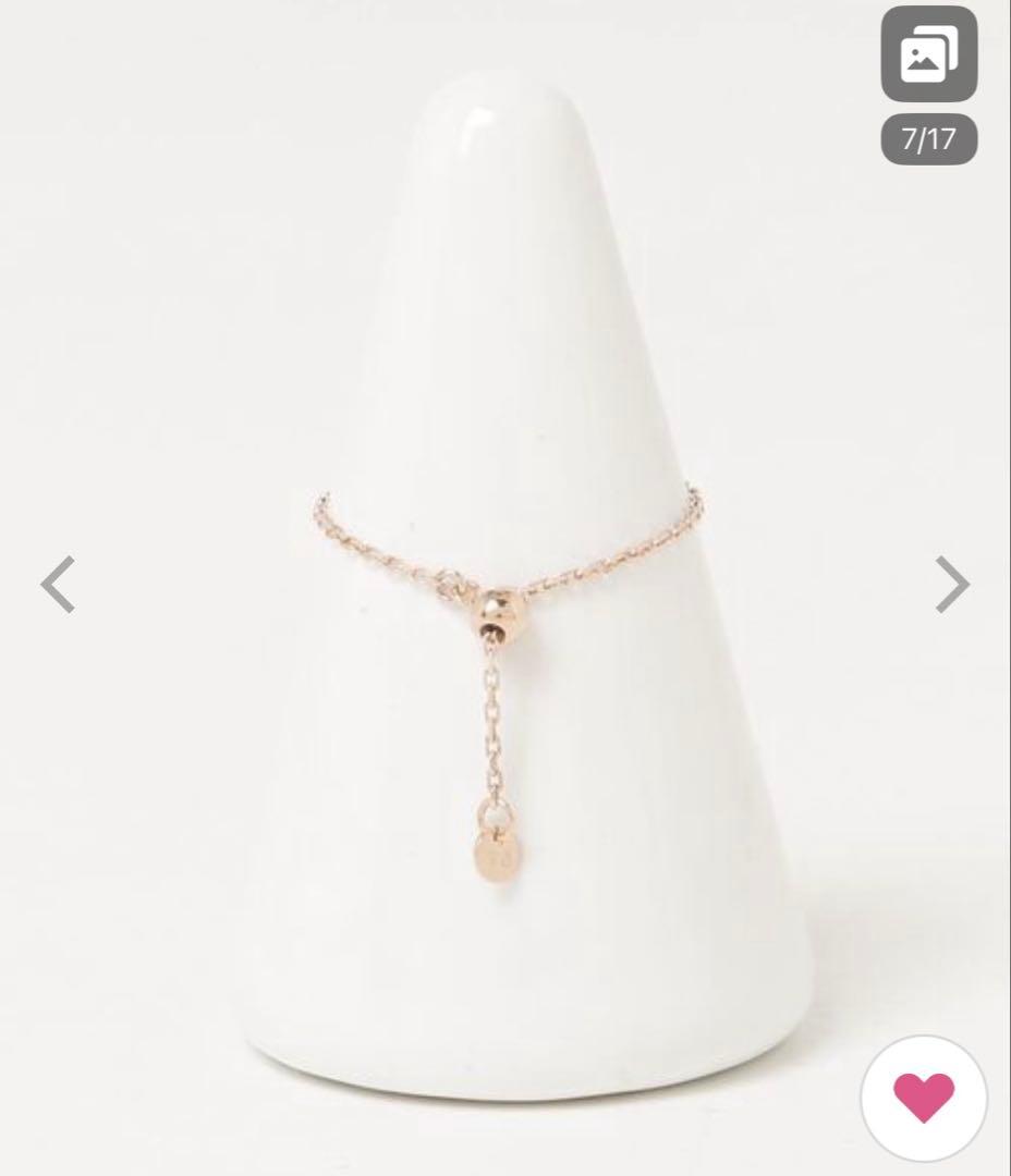 VA VandomeAoyama k10PG ダイヤモンドチェーンリング