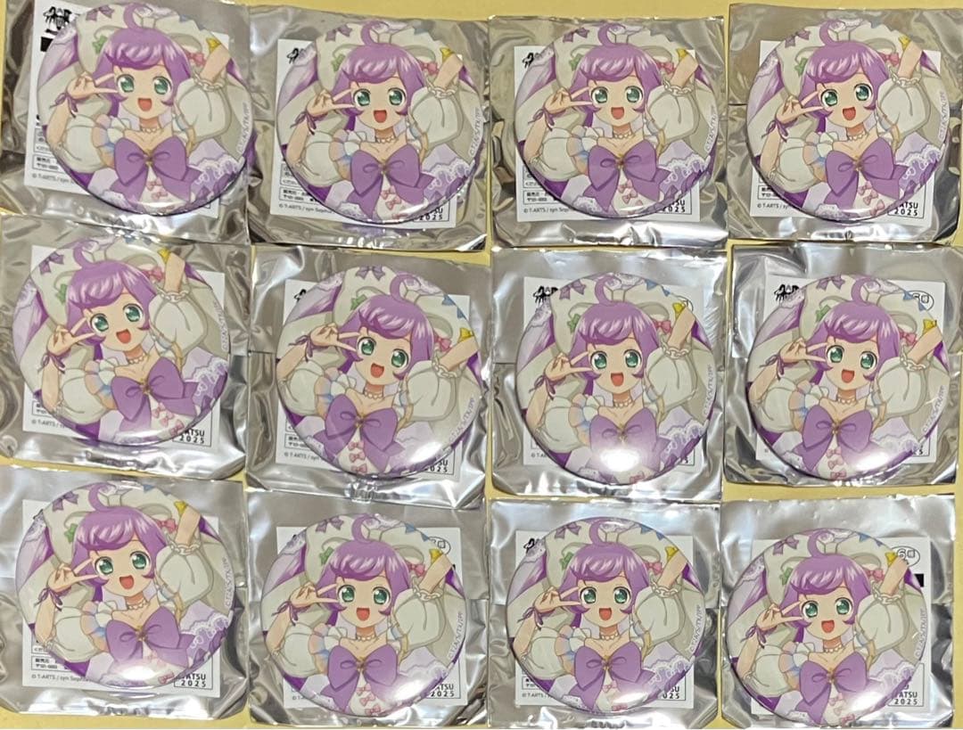 プリパラ ハッピーリボンコーデ 缶バッジ 真中らぁら 12点