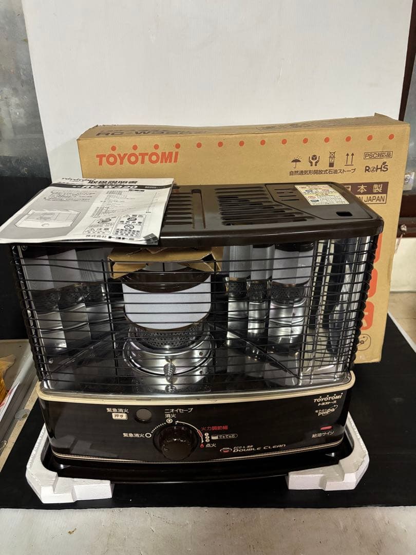 【比較的キレイ‼️】TOYOTOMI RC-W320 ダブルクリーンストーブ