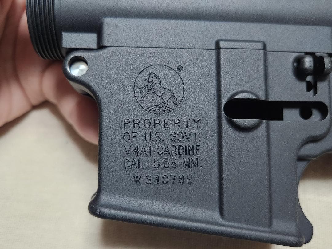 【新品】Z-parts PTW　鍛造　レシーバー　セット　コルト　刻印