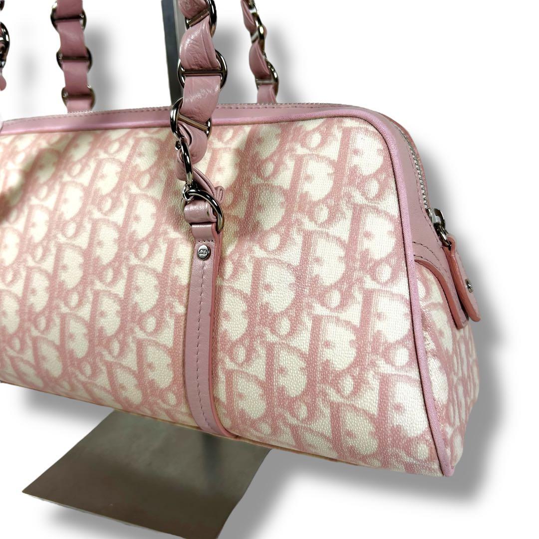 Christian Dior ロマンティック ハンドバッグ トロッター リボン
