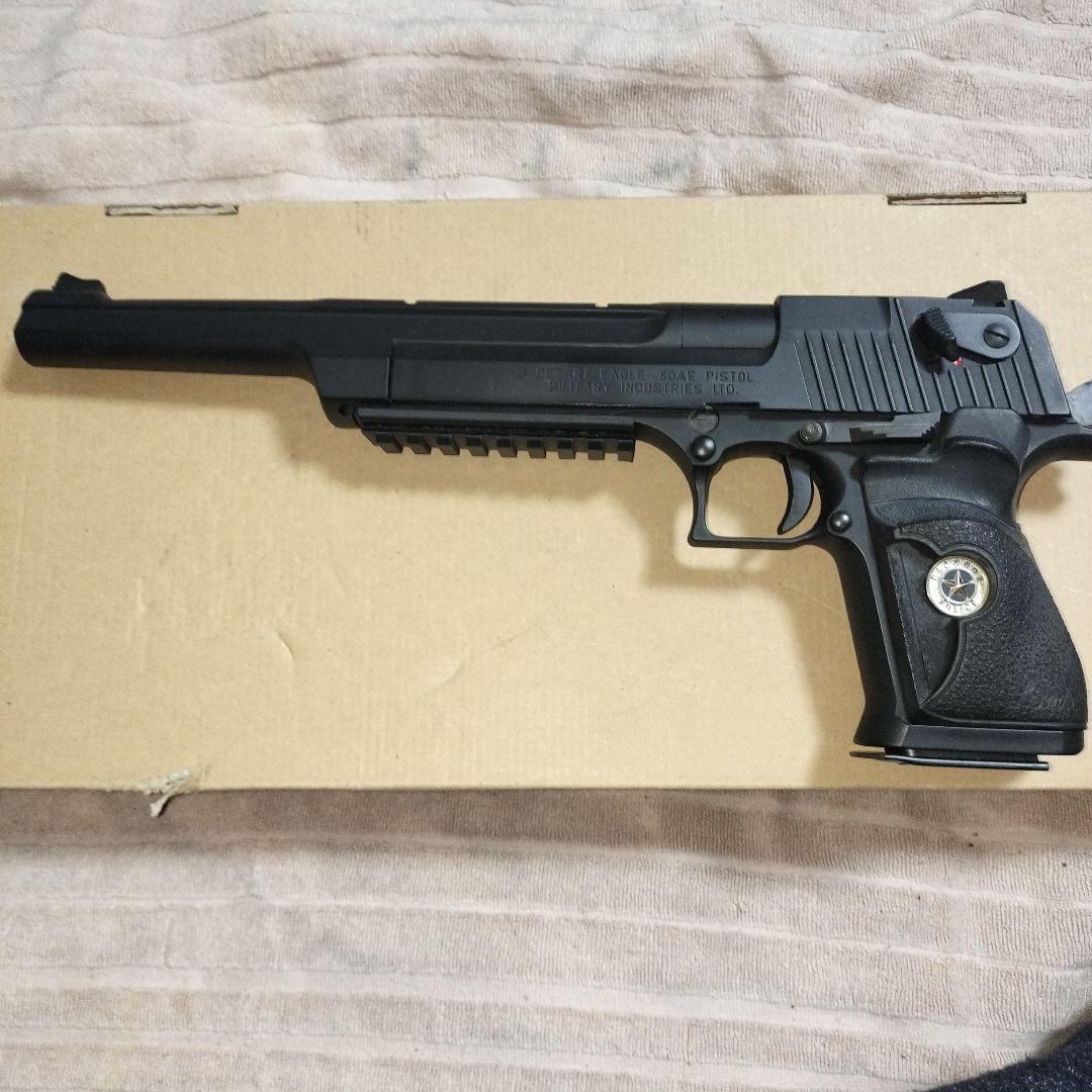 マルイデザートイーグル 旧型10インチレオンカスタムガスガン ブラック