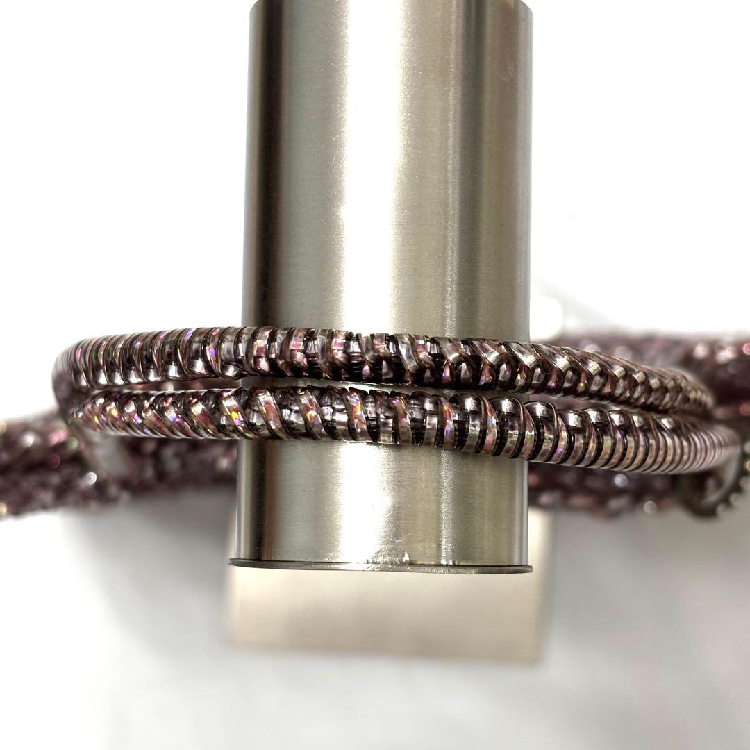 未使用級 アンテプリマ ANTEPRIMA ワイヤーバッグ ピンク スクエア