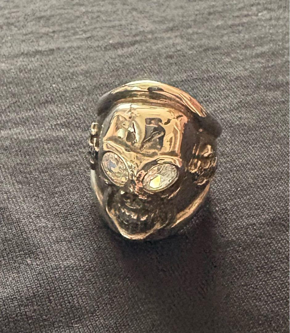 ローリーロドキン　スカル　リング　15号