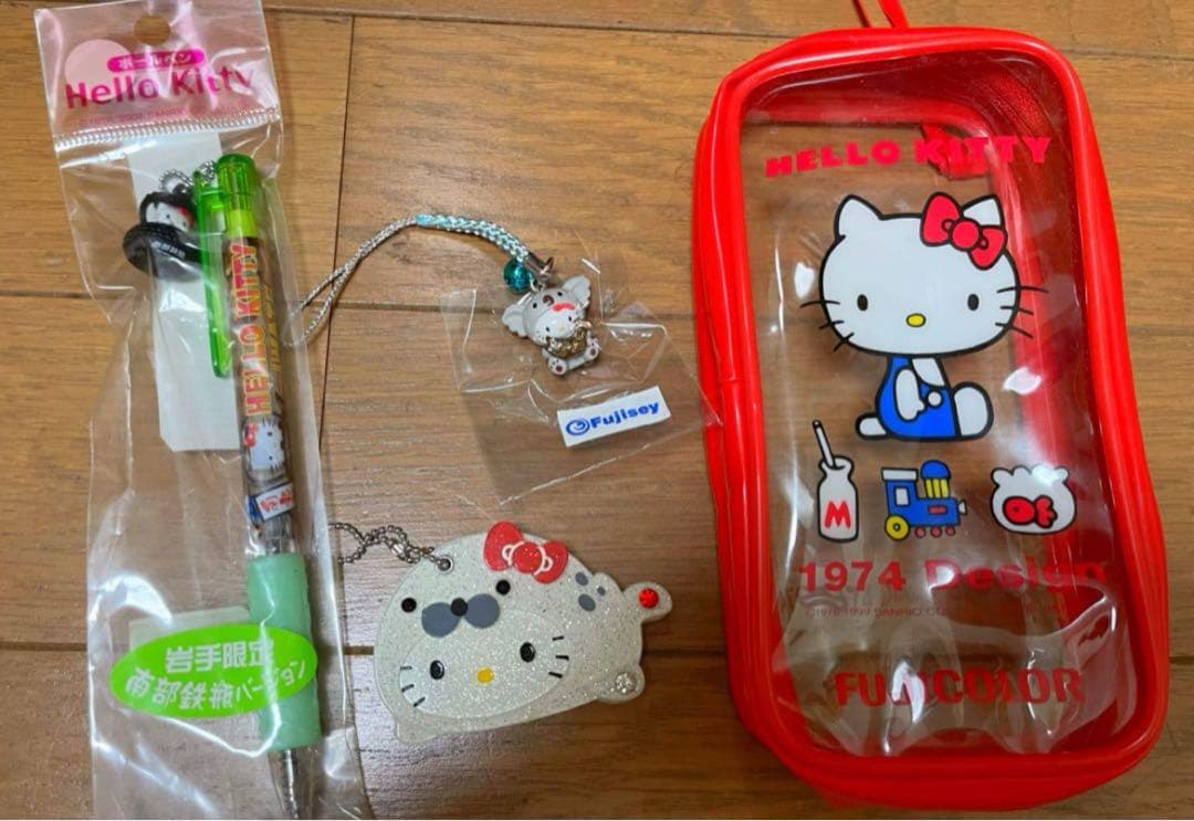 【レア物/非売品あり】 ハローキティ 16点 まとめ売りキティ雛人形/バッグなど