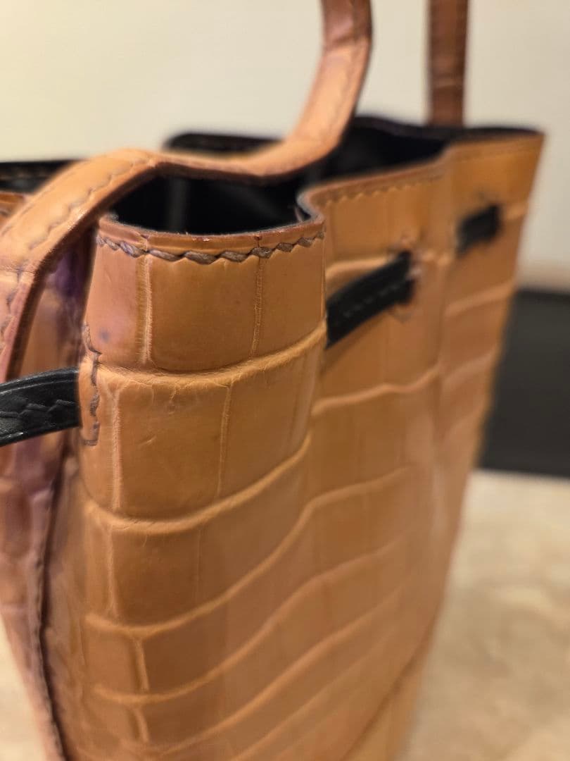 バッグ accalmie GOELAND Crocodile Calf