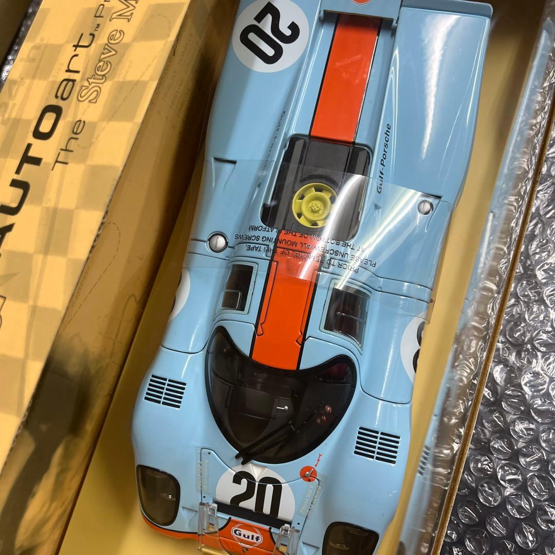 Porsche 917K 1:18 ミニカー スティーブ・マックイーン ポルシェ