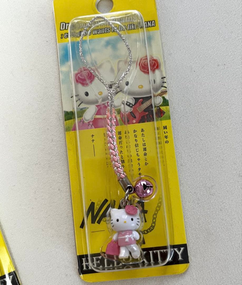 激レア★希少★NANA × ハローキティ★ストラップ★根付け★漫画NANA