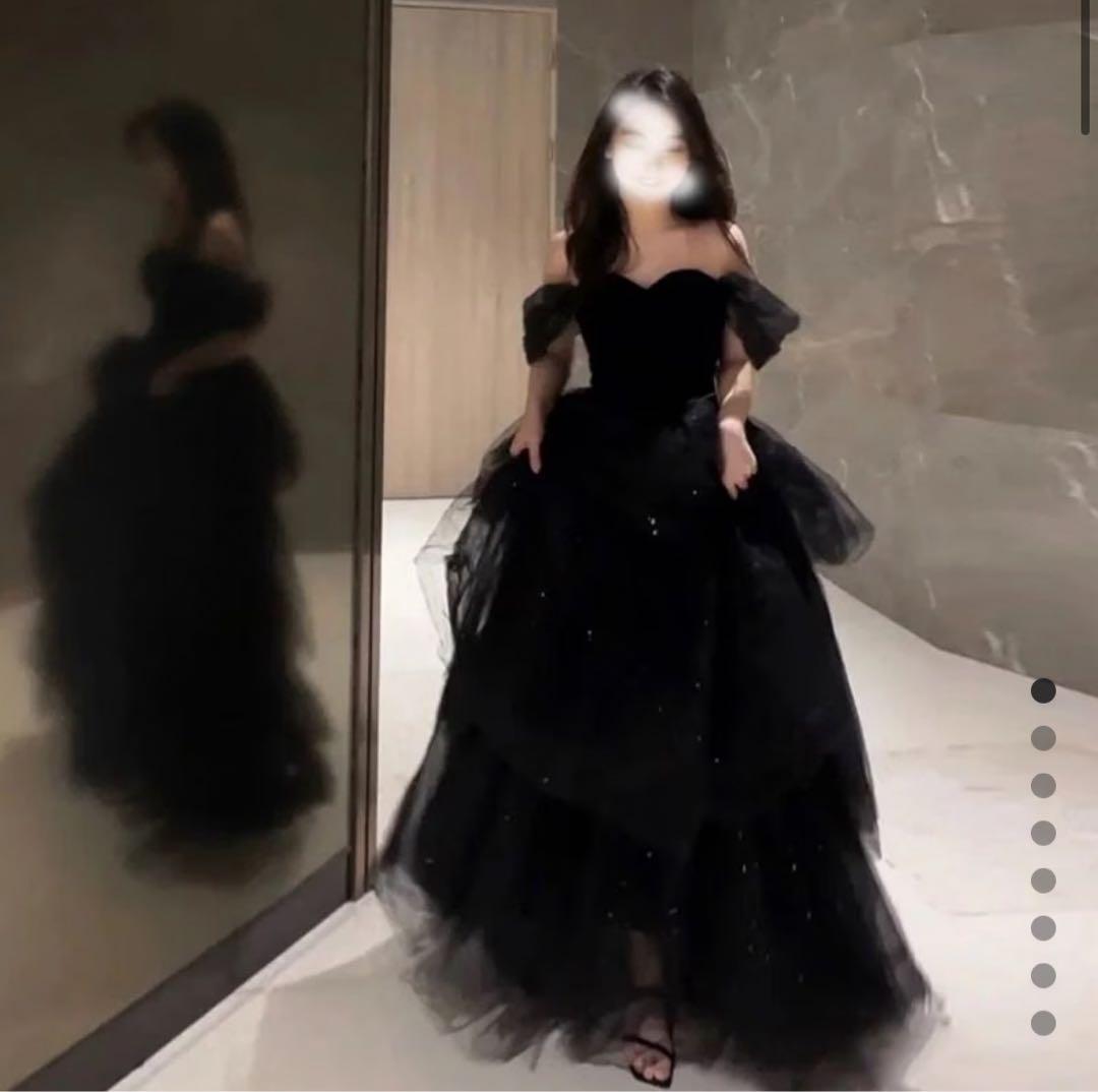 文化祭 ドレス 黒