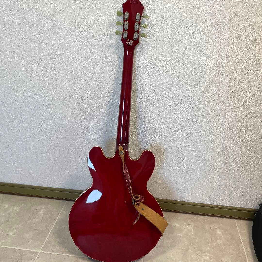 Epiphone ES-335 レッド ギターケース付き