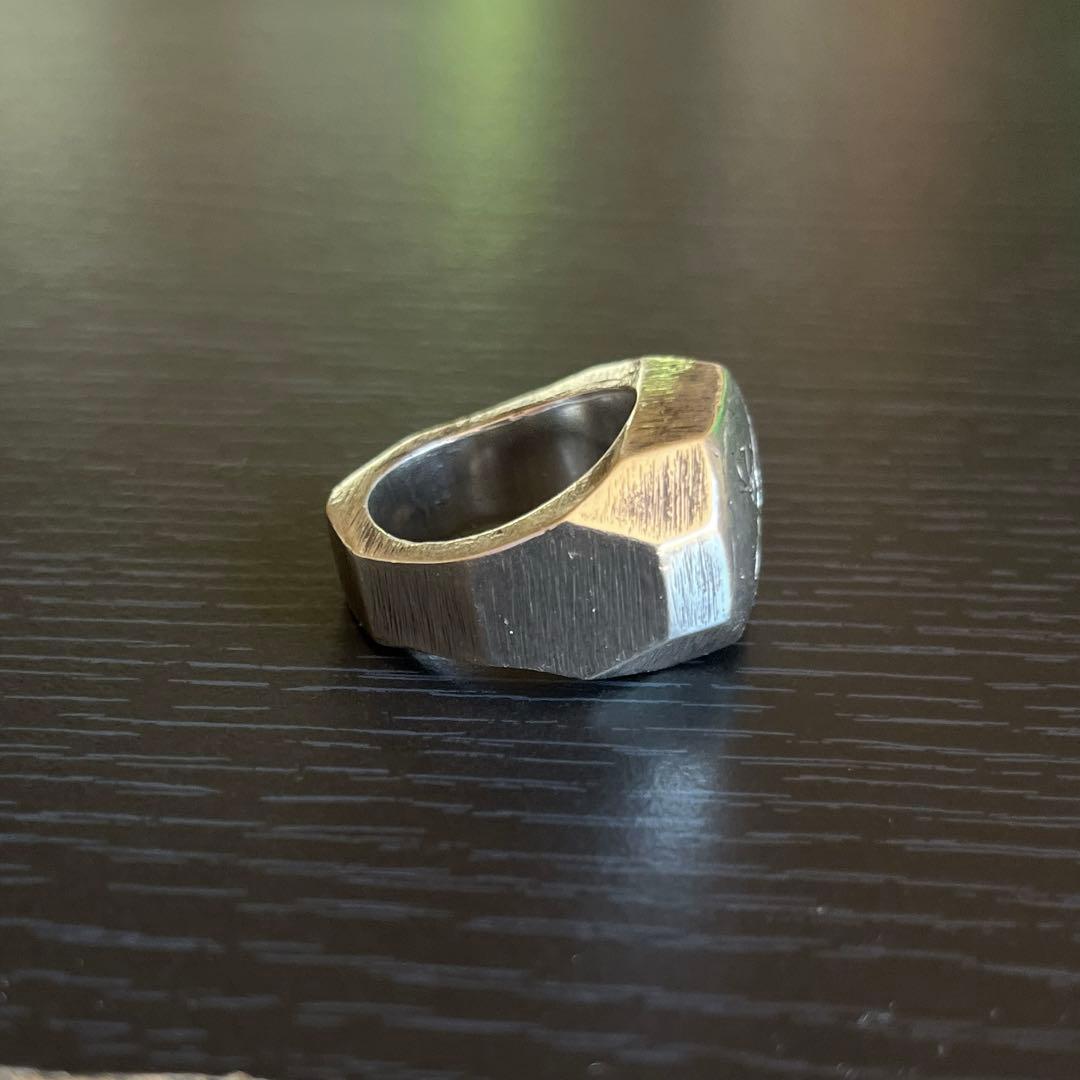 gunda ガンダ シンボル リング スカルモチーフ 約14号位