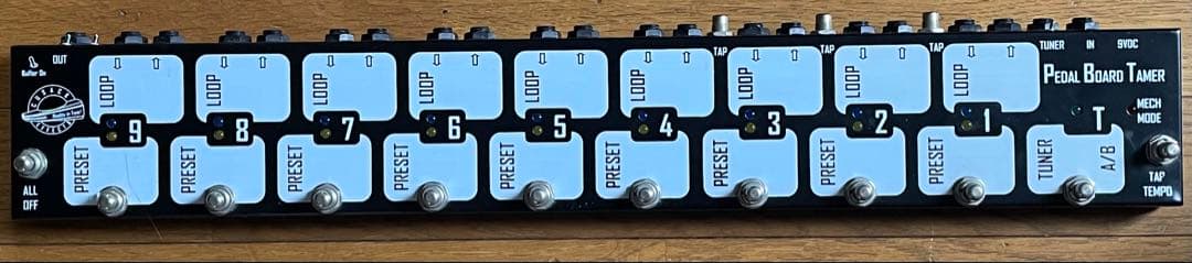 Pedal Board Tamer PBT-9 プログラマブルスイッチャー