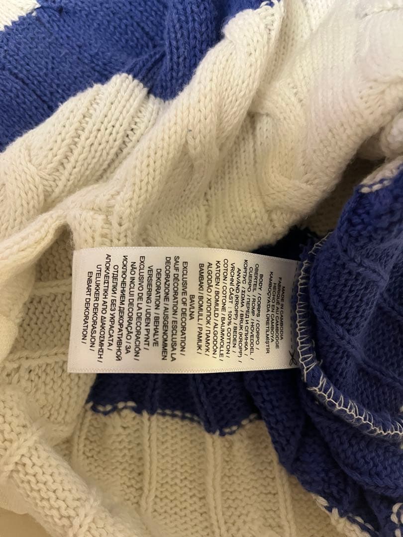 Ralph Lauren ケーブル編みポロシャツ US 5