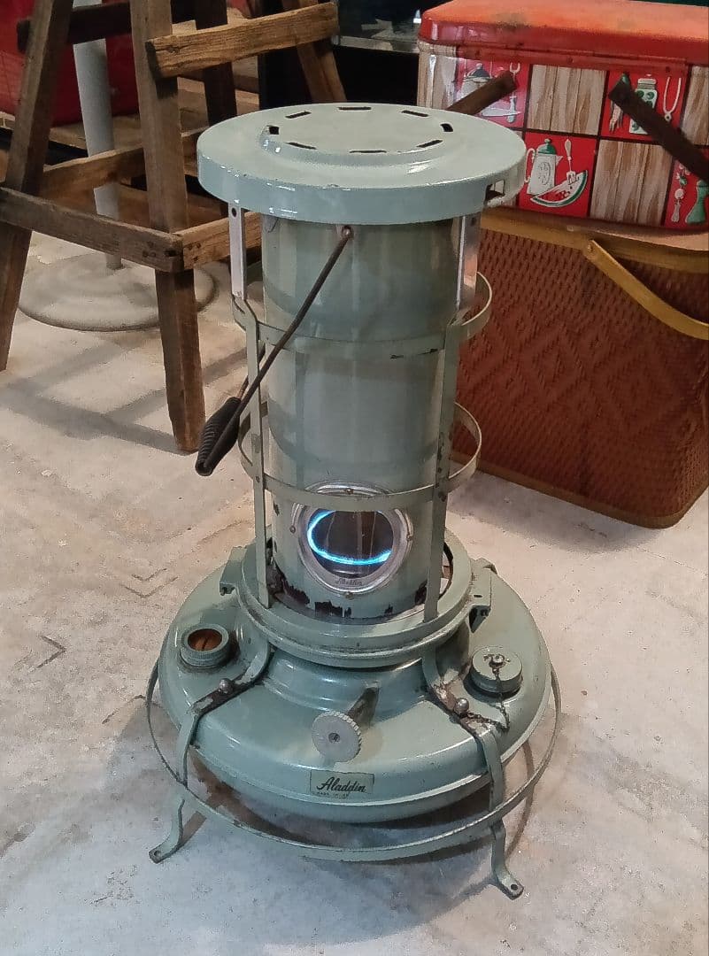 ビンテージ 実働 アラジンストーブ 25スタンダード 英国製