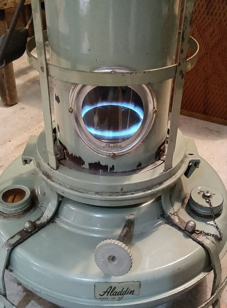 ビンテージ 実働 アラジンストーブ 25スタンダード 英国製