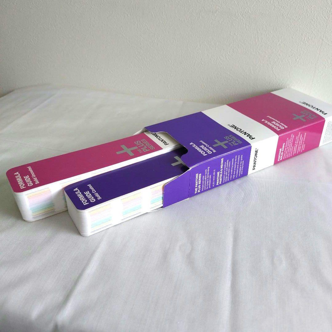 PANTONE FORMULA GUIDE 色見本帳 カラーガイド 2冊組
