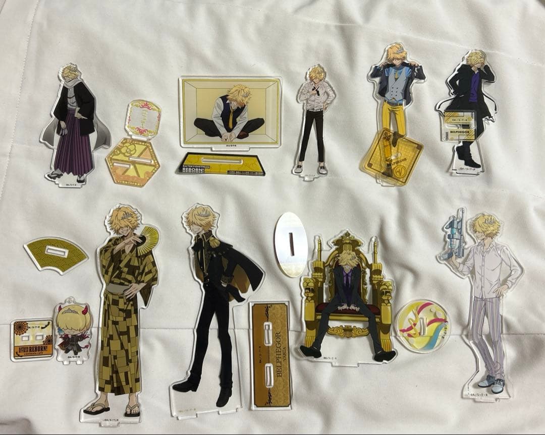 家庭教師ヒットマンREBORN! ベルフェゴール グッズまとめ