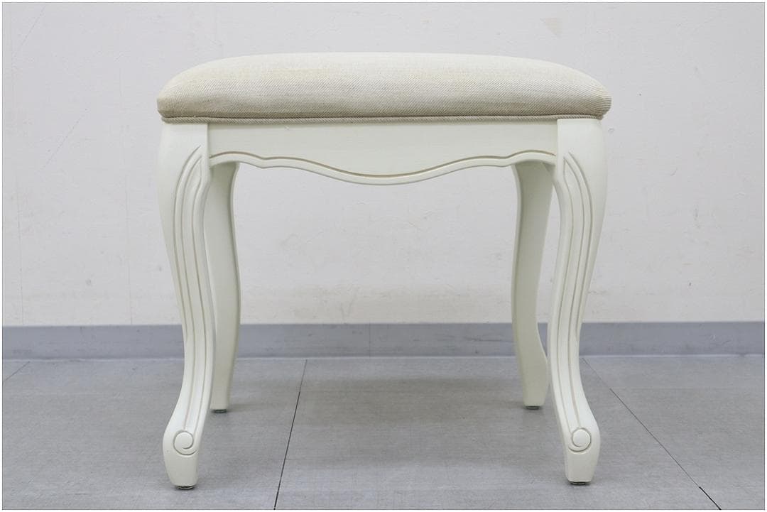 ローラアシュレイ プロバンセル スツール ドレッサースツール 椅子 腰掛 チェア