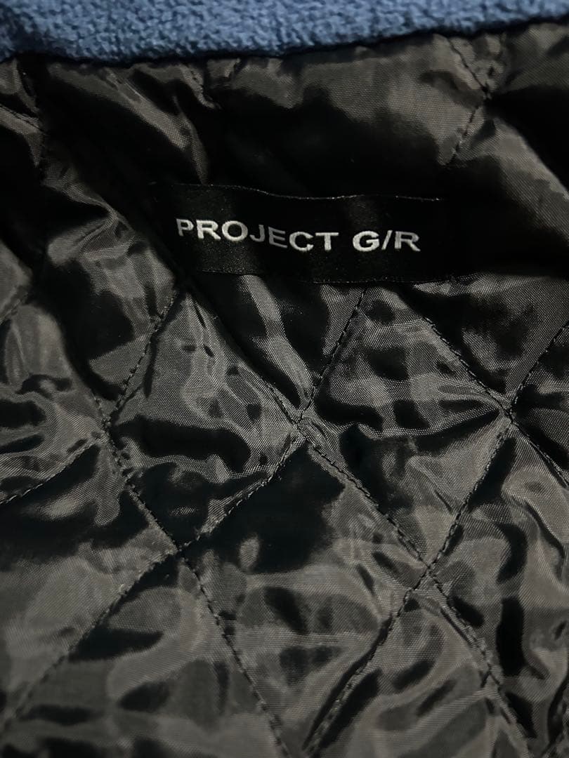 ジャケット・アウター project/gr PADDED CHECK SHIRTS JACKET