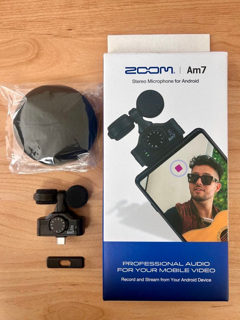 ZOOM Am7 Androidデバイス用Mid-Sideステレオマイク