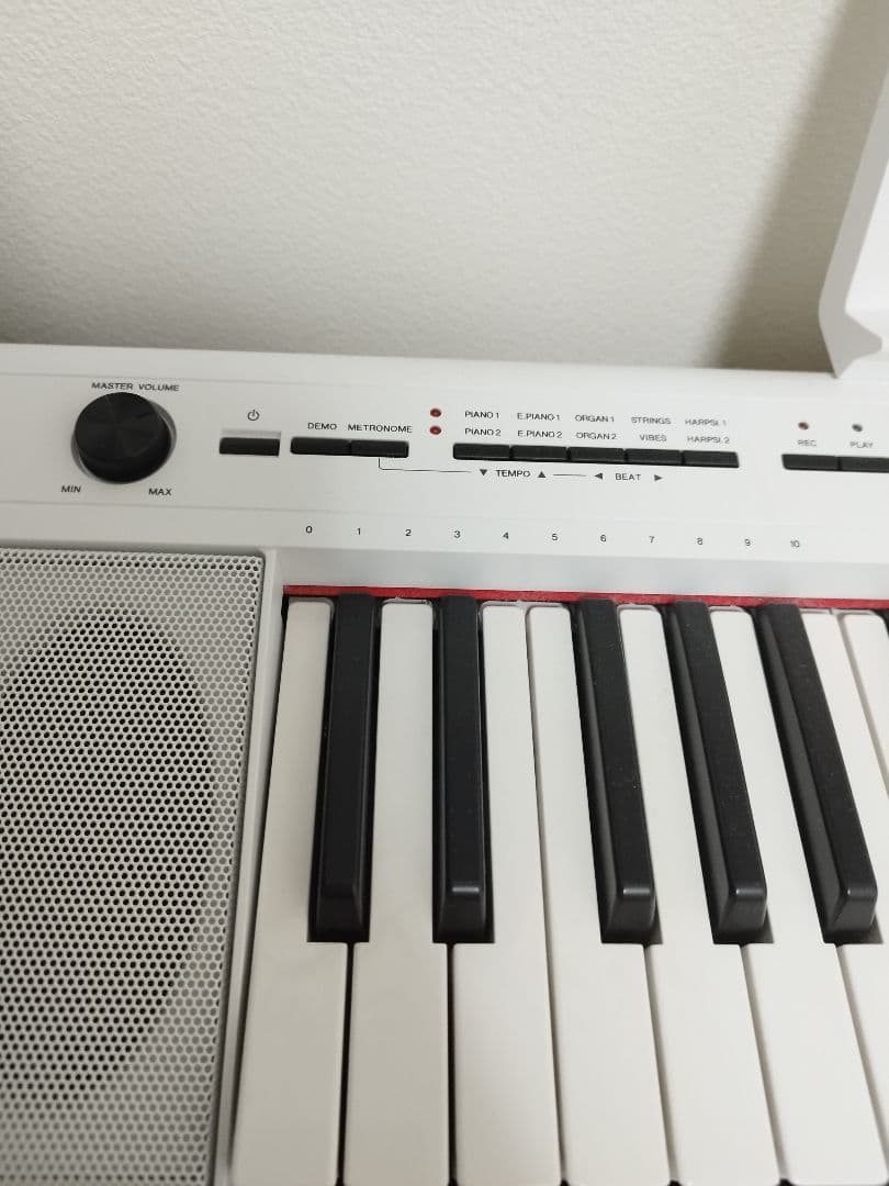 新品未使用 YAMAHA piaggero NP-12B 黒 電子ピアノ