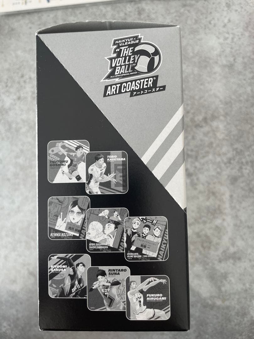 ハイキュー‼︎ アートコースター　BOX Vリーグ