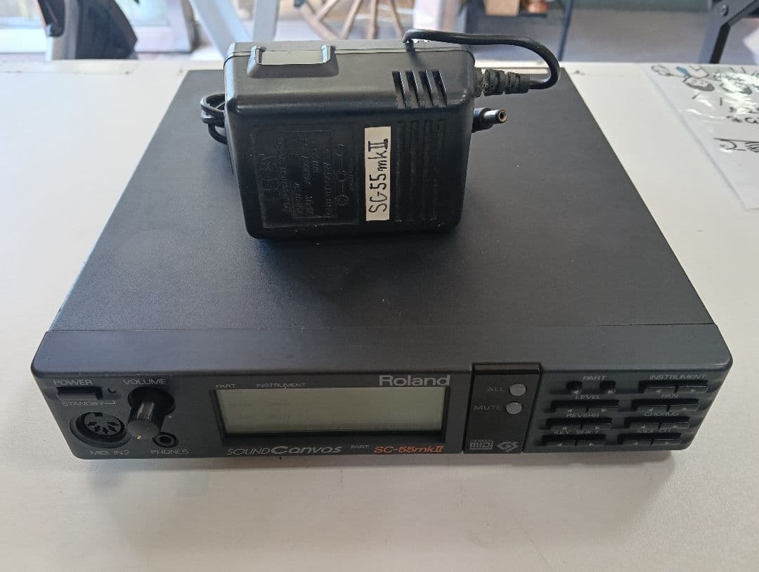 y【動作確認済】Roland SOUND Canvas　SC-55mkⅡ