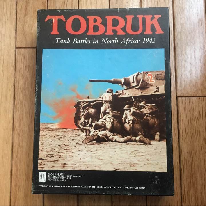 ウォーゲーム アバロンヒル社 トブルク