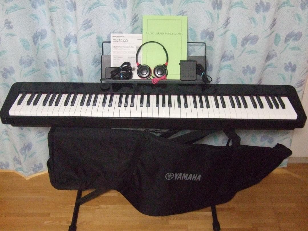 電子ピアノ CASIO Privia PX-S1000BK 88鍵 【送料込み】