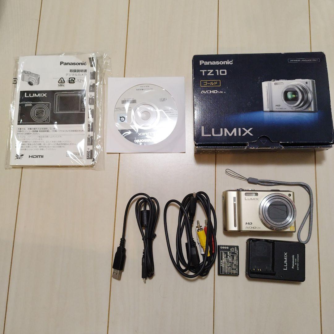 Panasonic LUMIX DMC-TZ10 ゴールド