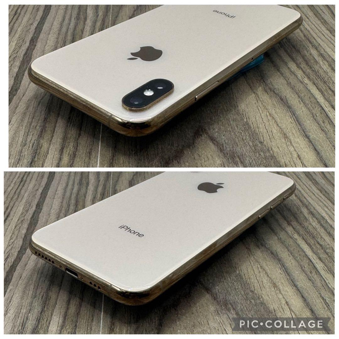 【美品】iPhoneXS ゴールド 512GB SIMフリー 新品バッテリー