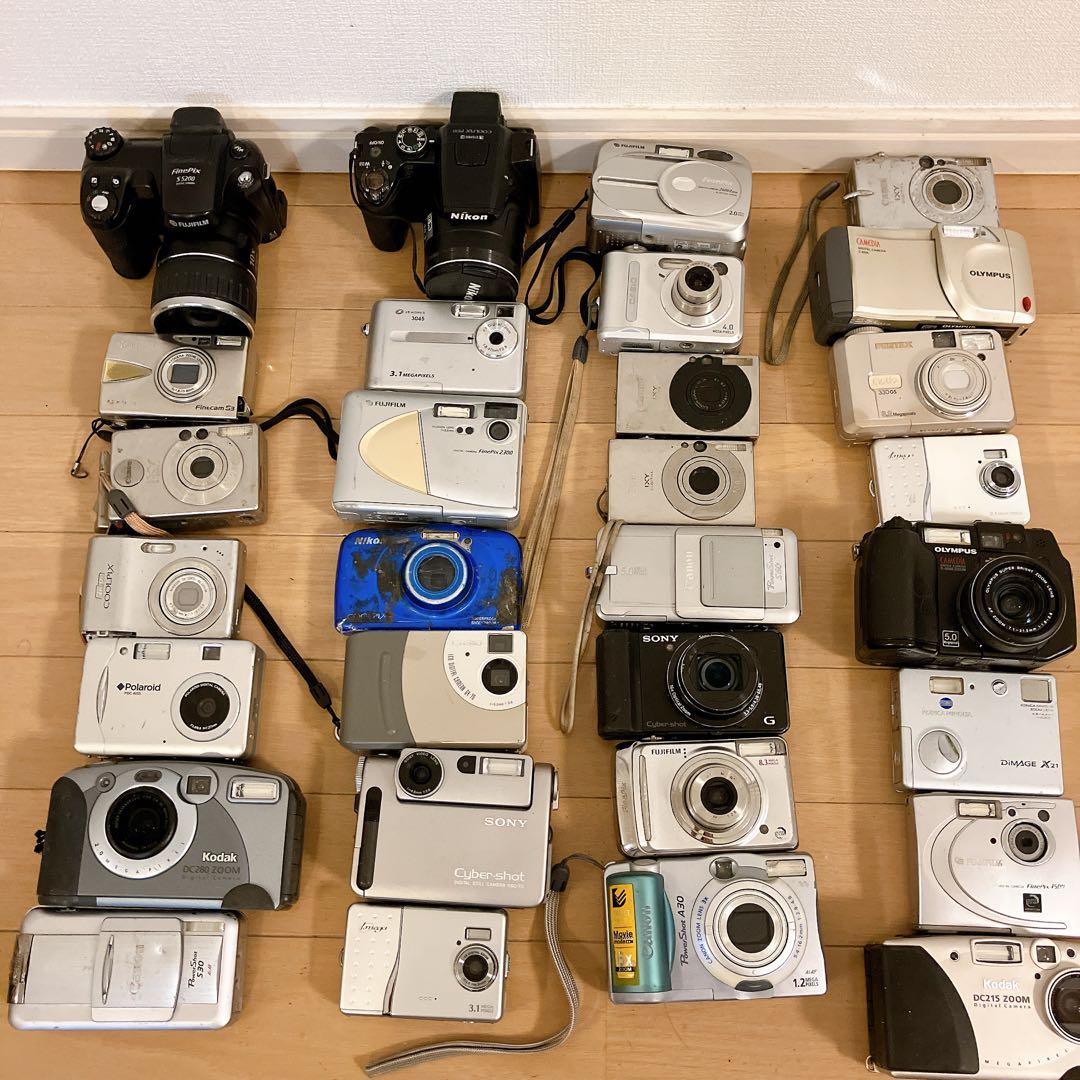 デジタルカメラ　ジャンク　まとめ　30台　Canon ixy digital 他