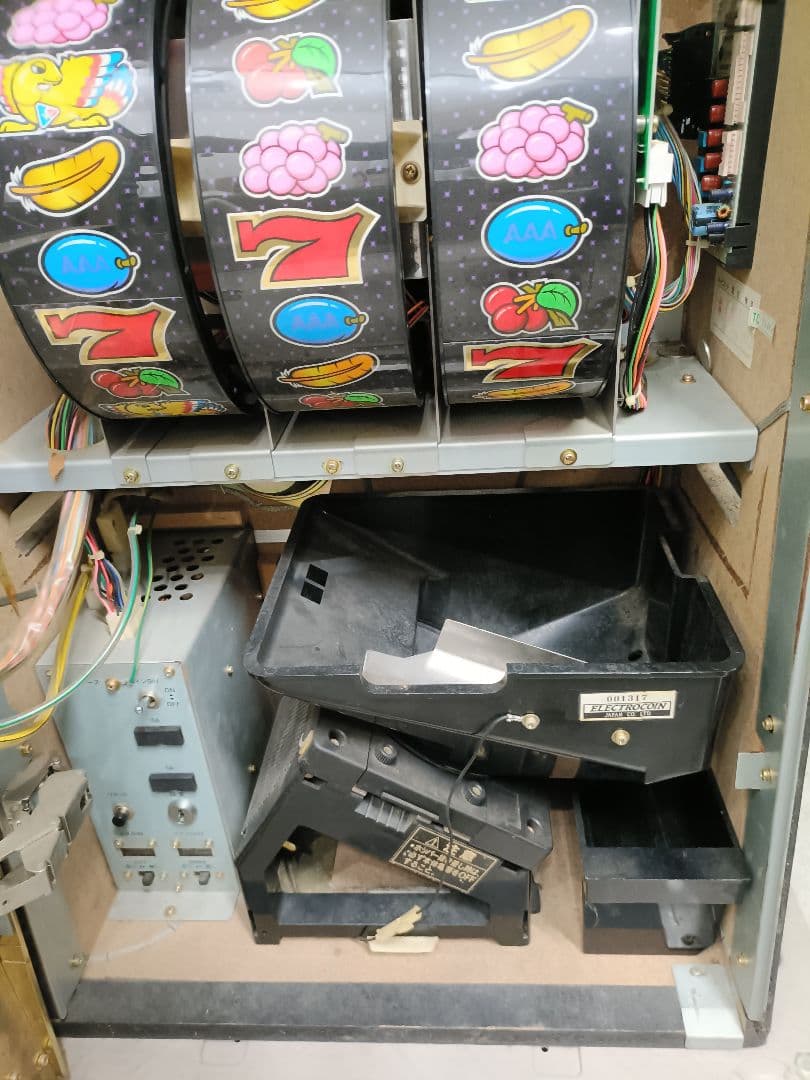 4号機 証紙 ALEX アレックス 実機 Φ 仕様 パチスロ 実機 556