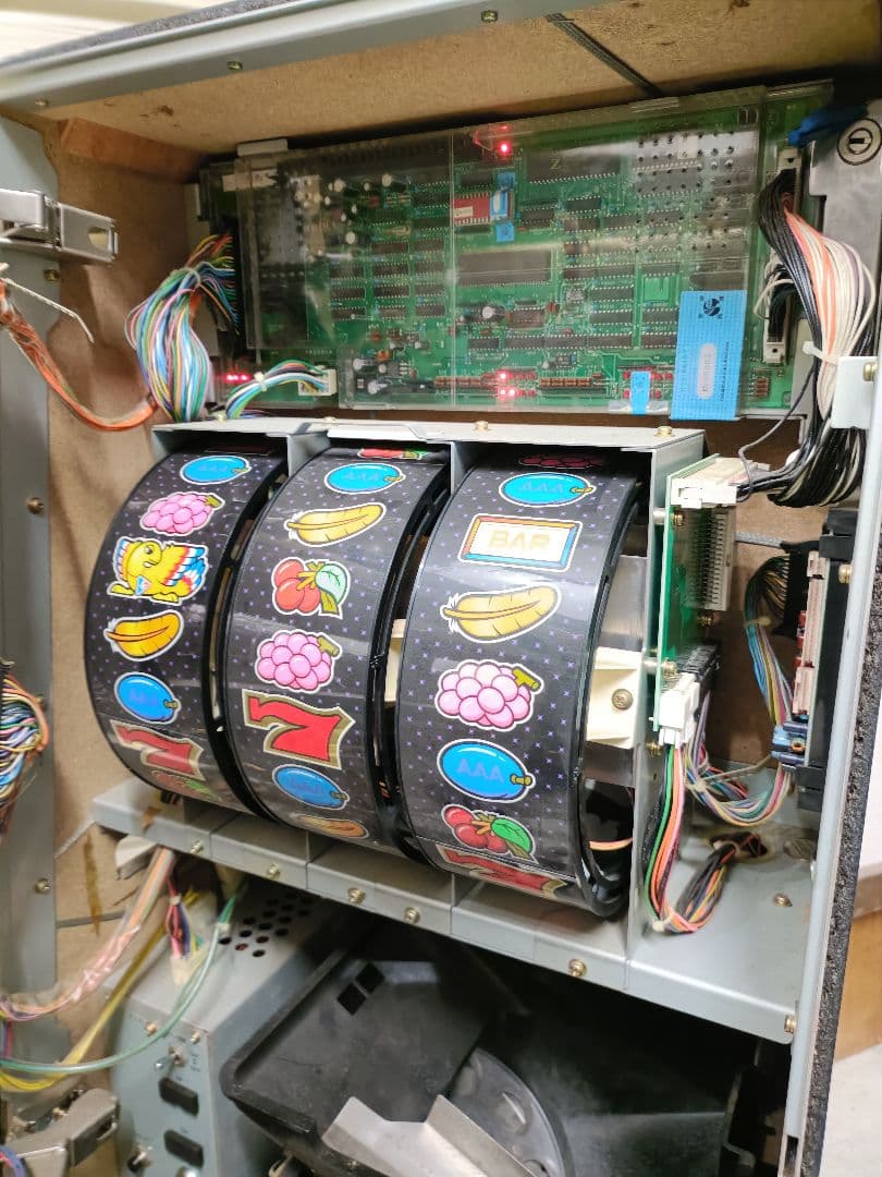 4号機 証紙 ALEX アレックス 実機 Φ 仕様 パチスロ 実機 556