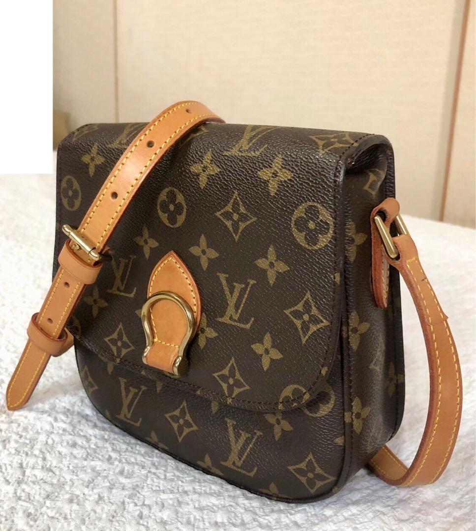 LOUIS VUITTONルイヴィトンモノグラムサンクルーショルダーバッグMM