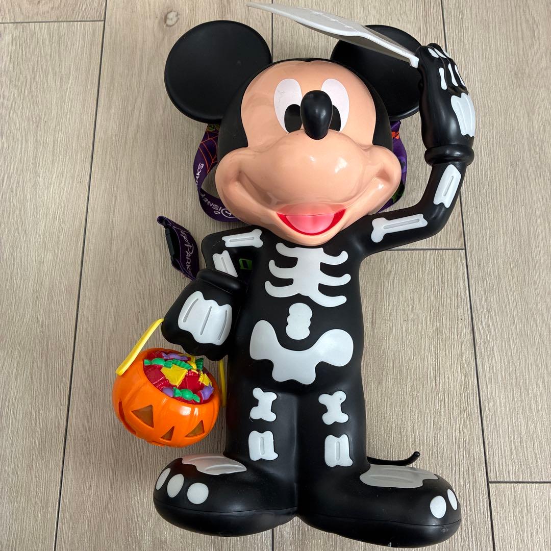 ミッキーマウス スケルトンスタイル ハロウィン ポップコーンバケット