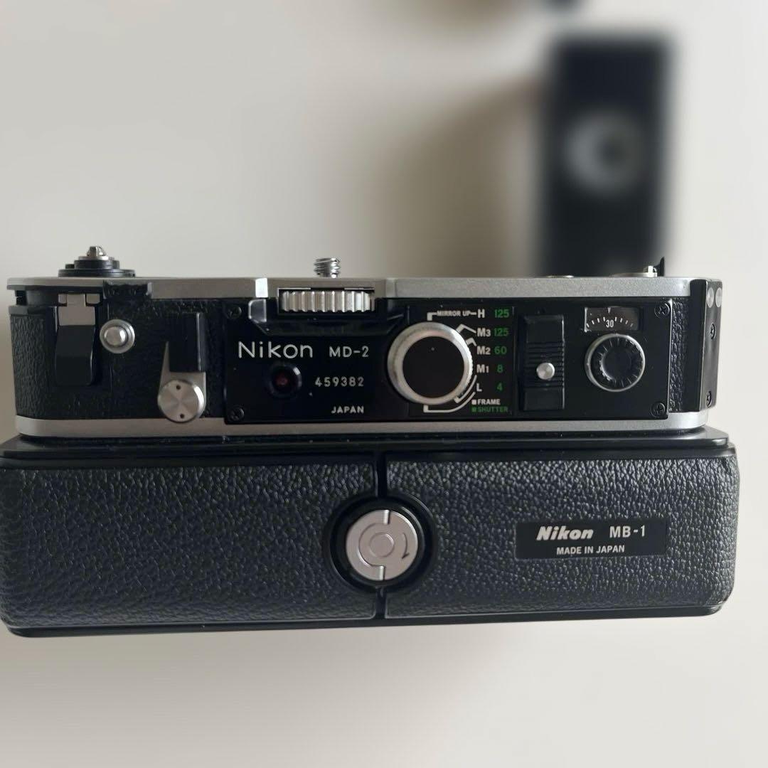 Nikon F2モータードライブMD-2 バッテリーケースMB-1