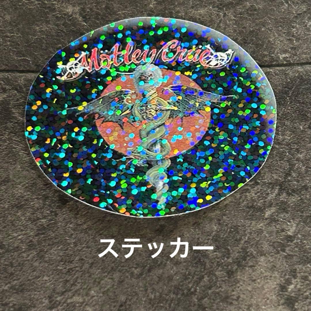 Vince Neil ヴィンテージ ツアーTシャツ ステッカー&缶バッジ付き