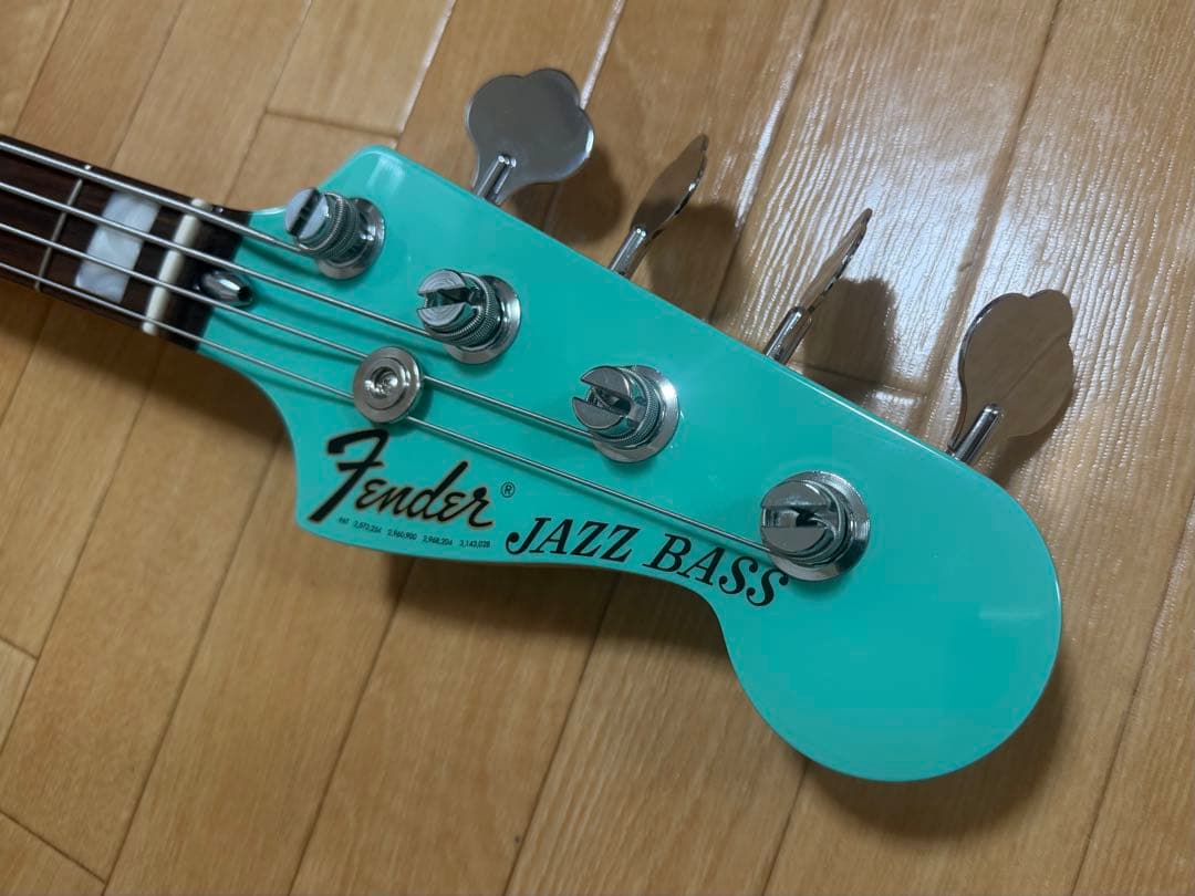 生産終了 Fender JINO Jazz Bass Seafoam Green