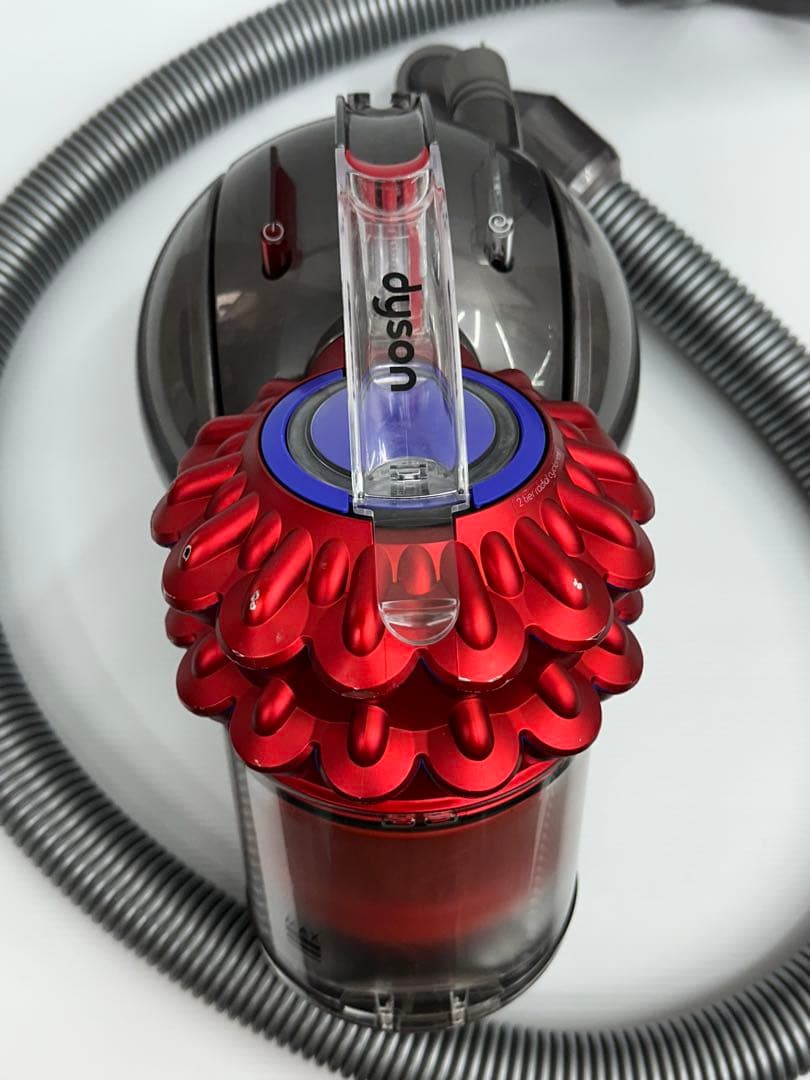 動作保証品　赤　ダイソン　CY24 掃除機　本体のみ　ホース ダストケース付