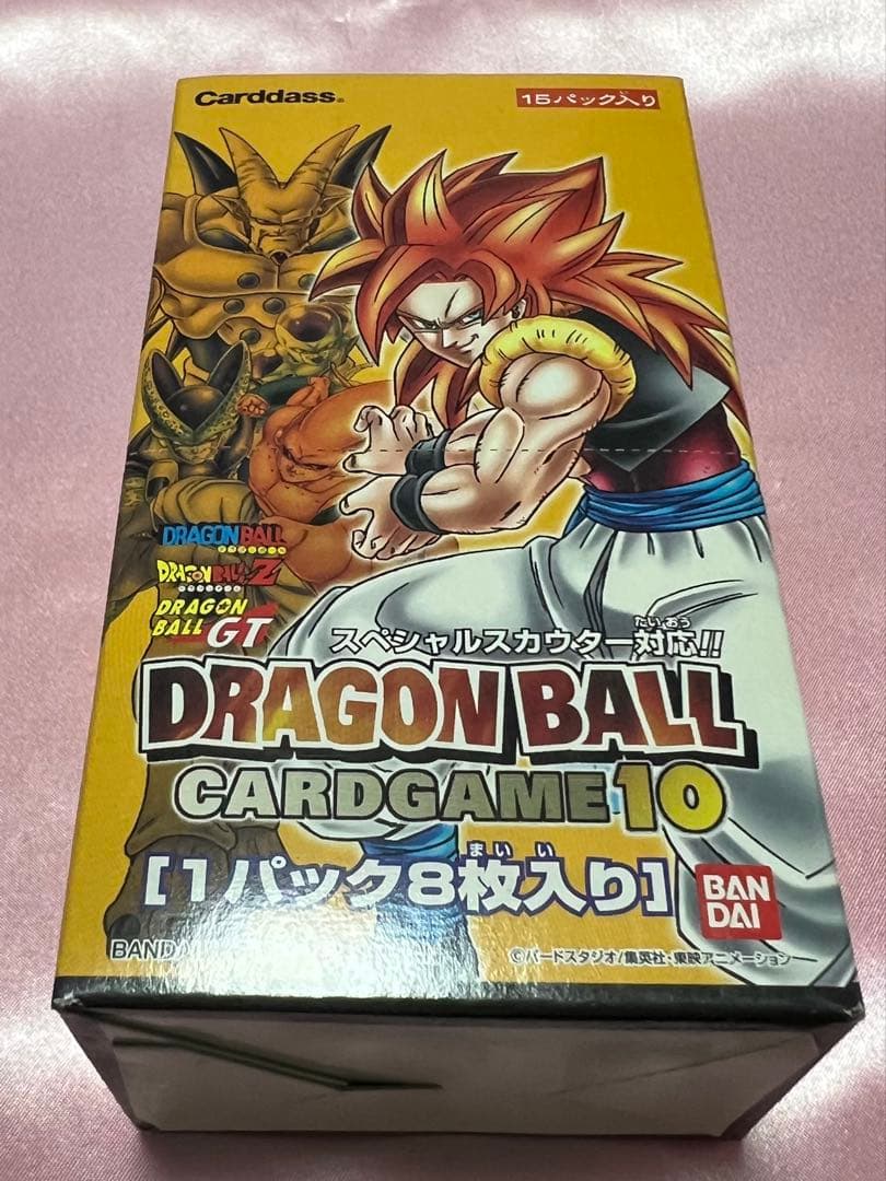 ドラゴンボールGT カードダス ブースターパック カードゲーム10 1BOX