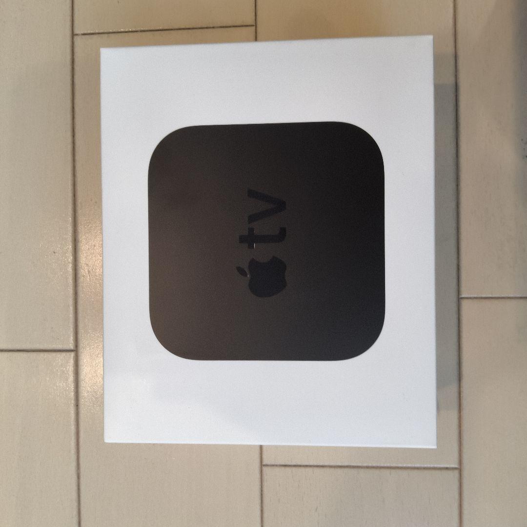 Apple TV 4K(32GB)ブラック 本体と付属品