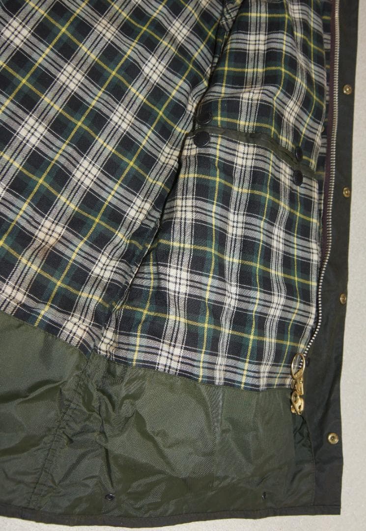 Barbour Border C38/96CM ダークグリーン(ヴィンテージ)