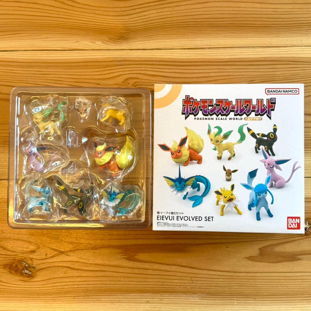 ポケモンスケールワールド パルデア地方 イーブイ進化セット 未使用