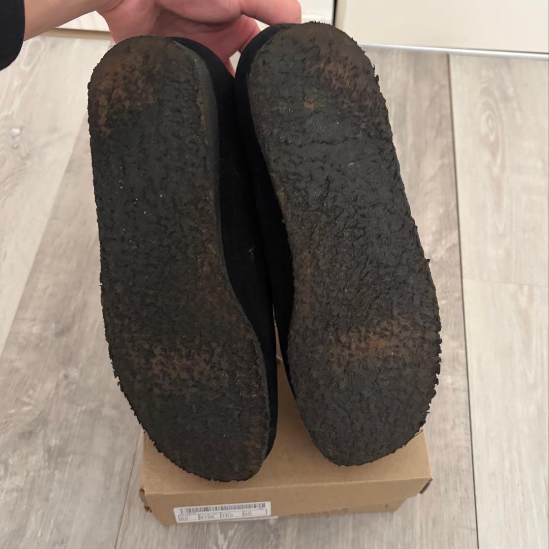 Clarks Wallabee ワラビー UK8 26.5cm black