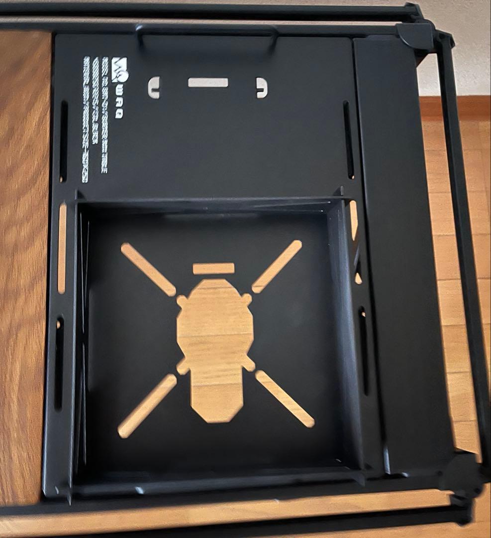 WAQ バーナーミニテーブル　ウッドパネル 4枚 + IGT規格 テーブル付