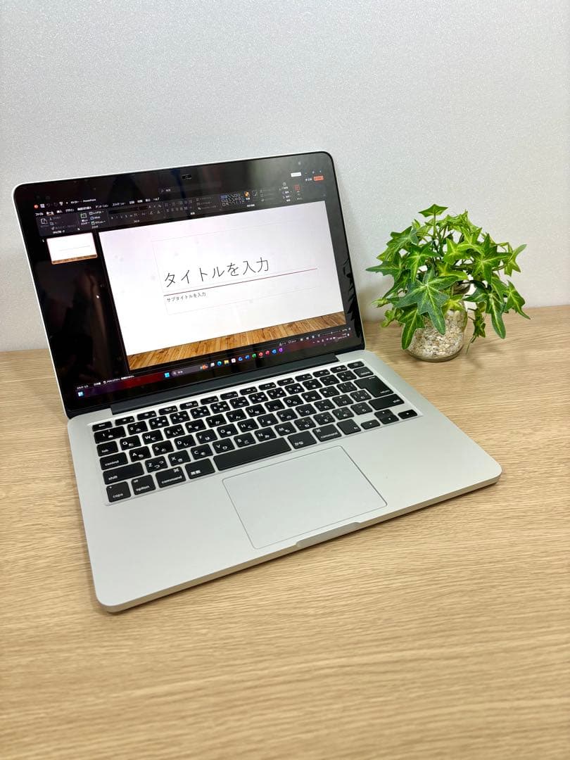 MacBook本体 Office2024 2.5K MacBook Pro 13 Windows11