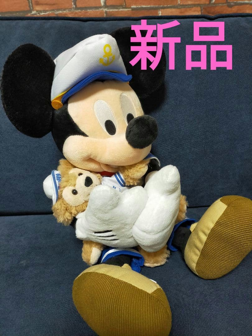 WDW 　ミッキー＆ダッフィー　ぬいぐるみ　水兵　セーラー